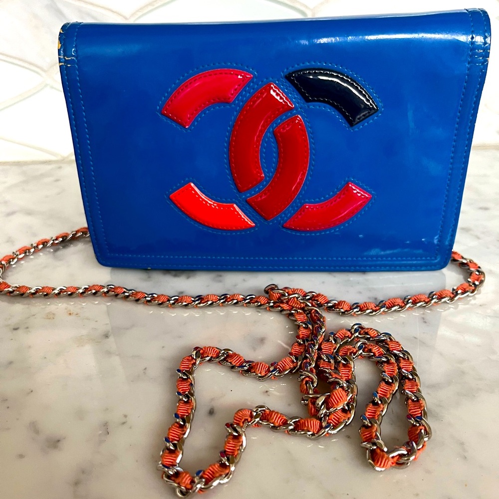 Chanel lipstick flap bag